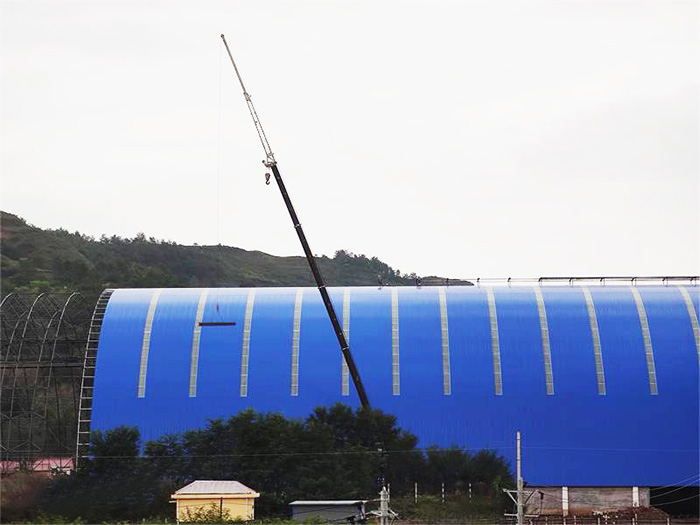 都江堰煤棚网架工程